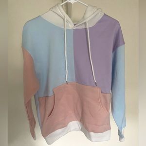 Color block sweatshirt